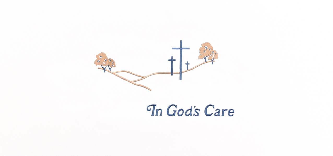 In Gods Care Multi-White Faux
